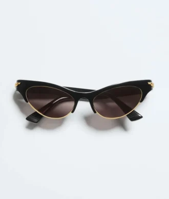 Angle Cat-Eye-Sonnenbrille