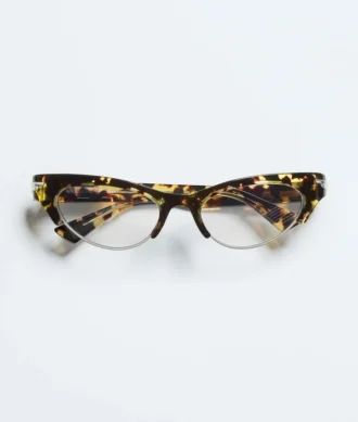Angle Cat-Eye-Sonnenbrille