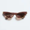 Angle Cat-Eye-Sonnenbrille Angle Cat-Eye-Sonnenbrille