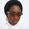 Angle Cat-Eye-Sonnenbrille Angle Cat-Eye-Sonnenbrille