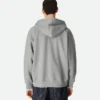 Baumwoll-Fleece-Hoodie mit Reißverschluss Baumwoll-Fleece-Hoodie mit Reißverschluss