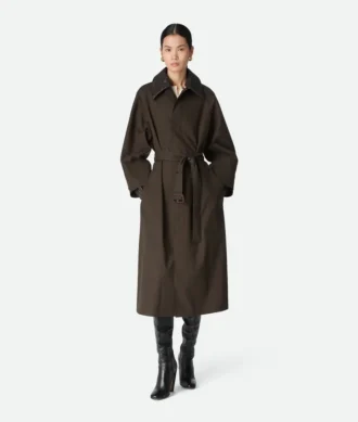 Baumwoll-Trenchcoat