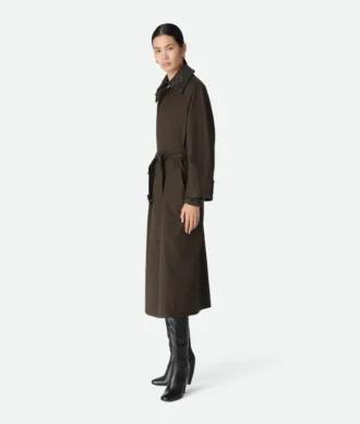 Baumwoll-Trenchcoat