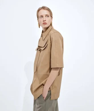 Baumwoll-Twill-Hemd