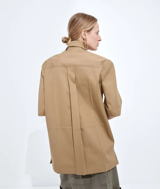 Baumwoll-Twill-Hemd Baumwoll-Twill-Hemd