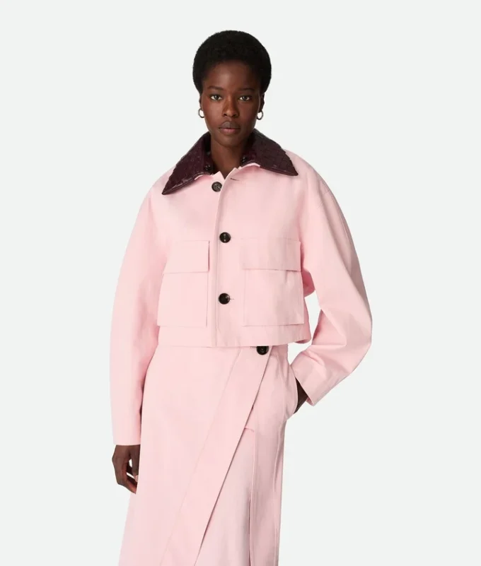 Baumwoll-Twill-Jacke Baumwoll-Twill-Jacke