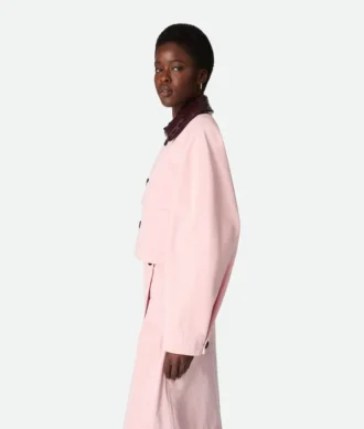 Baumwoll-Twill-Jacke