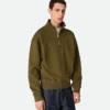 Baumwollfleece-Sweatshirt mit Reißverschluss Baumwollfleece-Sweatshirt mit Reißverschluss