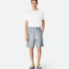 Bedruckte Ledershorts