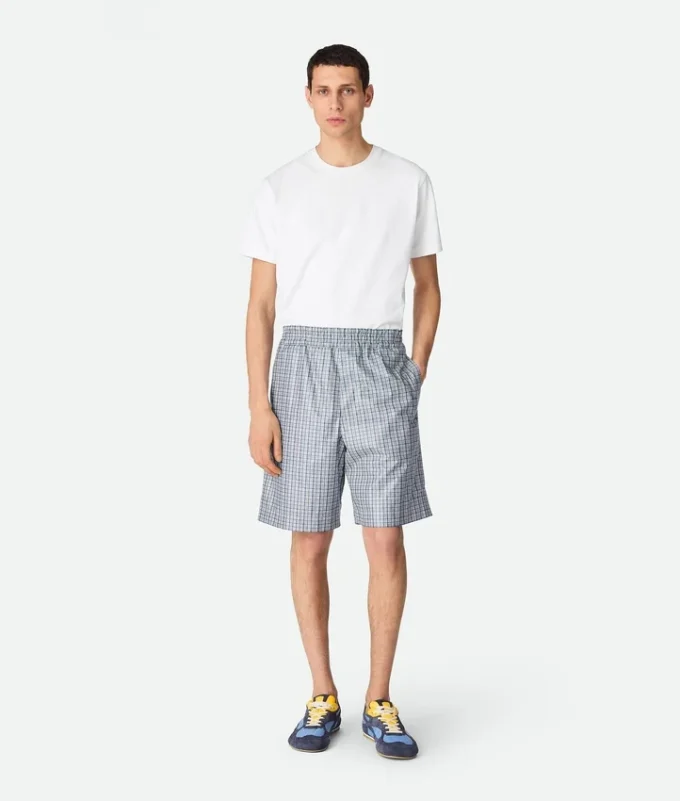 Bedruckte Ledershorts