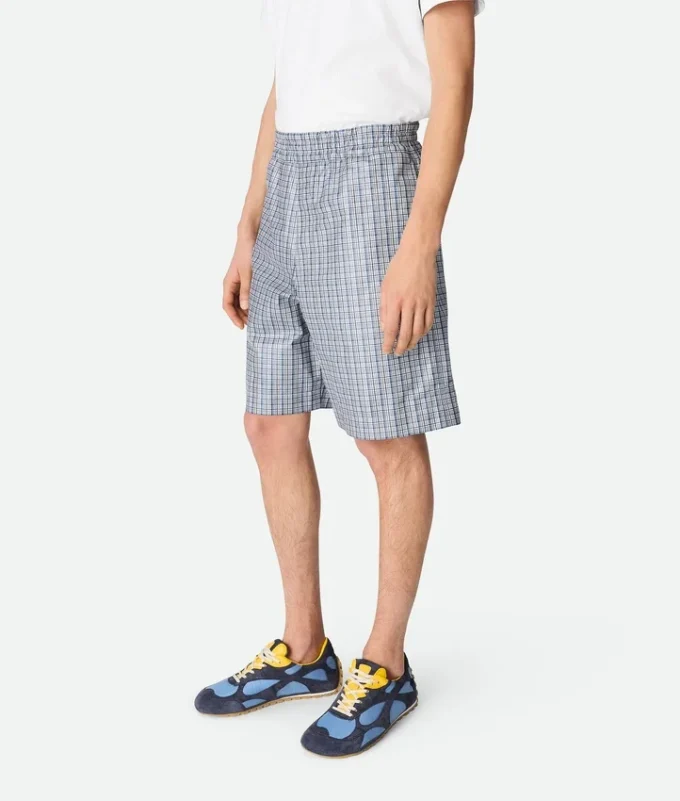 Bedruckte Ledershorts