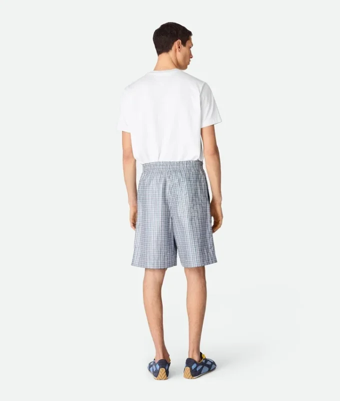 Bedruckte Ledershorts