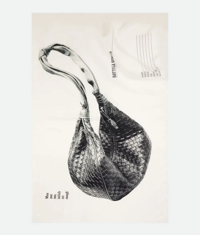 Bedrucktes Foulard aus Seidentwill