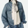 Bedrucktes Foulard aus Seidentwill