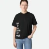 Bedrucktes Jersey-Hemd aus Baumwolle Bedrucktes Jersey-Hemd aus Baumwolle