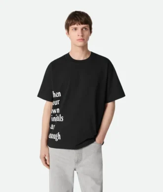 Bedrucktes Jersey-Hemd aus Baumwolle Bedrucktes Jersey-Hemd aus Baumwolle