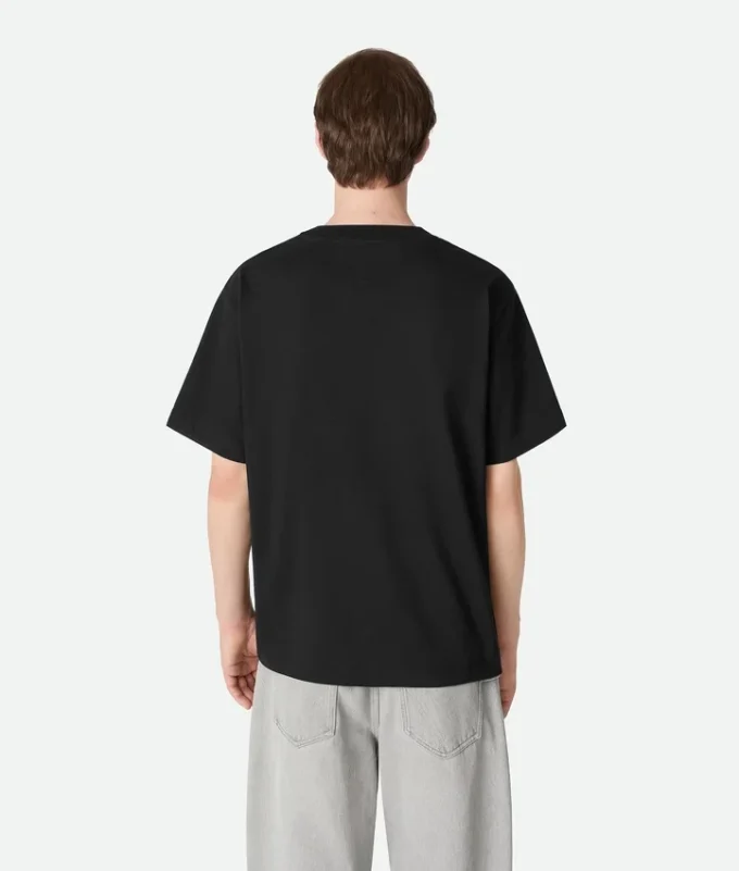 Bedrucktes Jersey-Hemd aus Baumwolle Bedrucktes Jersey-Hemd aus Baumwolle