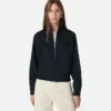 Blouson aus gebondeter Tech-Wolle