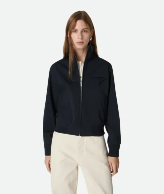 Blouson aus gebondeter Tech-Wolle