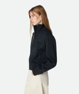 Blouson aus gebondeter Tech-Wolle