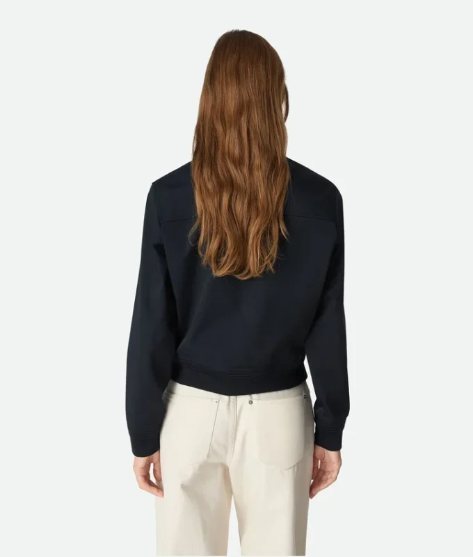 Blouson aus gebondeter Tech-Wolle
