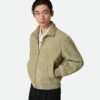 Blouson aus Intrecciato-Wildleder Blouson aus Intrecciato-Wildleder