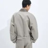 Blouson aus melierter Wolle