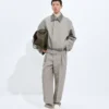 Blouson aus melierter Wolle
