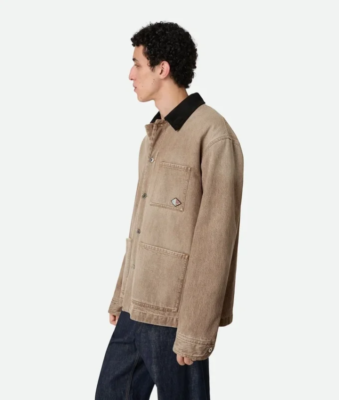 Braune Jeansjacke Braune Jeansjacke