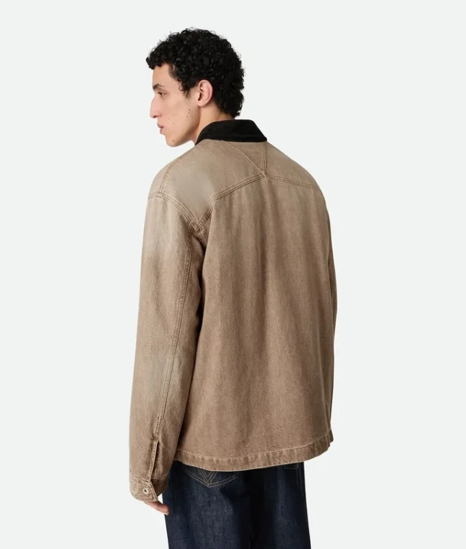 Braune Jeansjacke Braune Jeansjacke