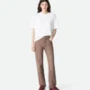 Braune Straight-Jeans Braune Straight-Jeans