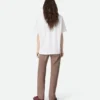 Braune Straight-Jeans Braune Straight-Jeans