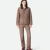 Braune Jeansjacke Braune Jeansjacke