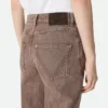 Braune Straight-Jeans Braune Straight-Jeans