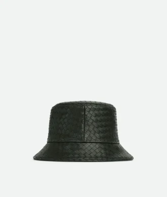 Bucket-Hut aus Intrecciato-Leder Bucket-Hut aus Intrecciato-Leder
