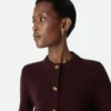 Cardigan aus Bouclé-Wolle Cardigan aus Bouclé-Wolle