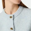 Cardigan aus Bouclé-Wolle