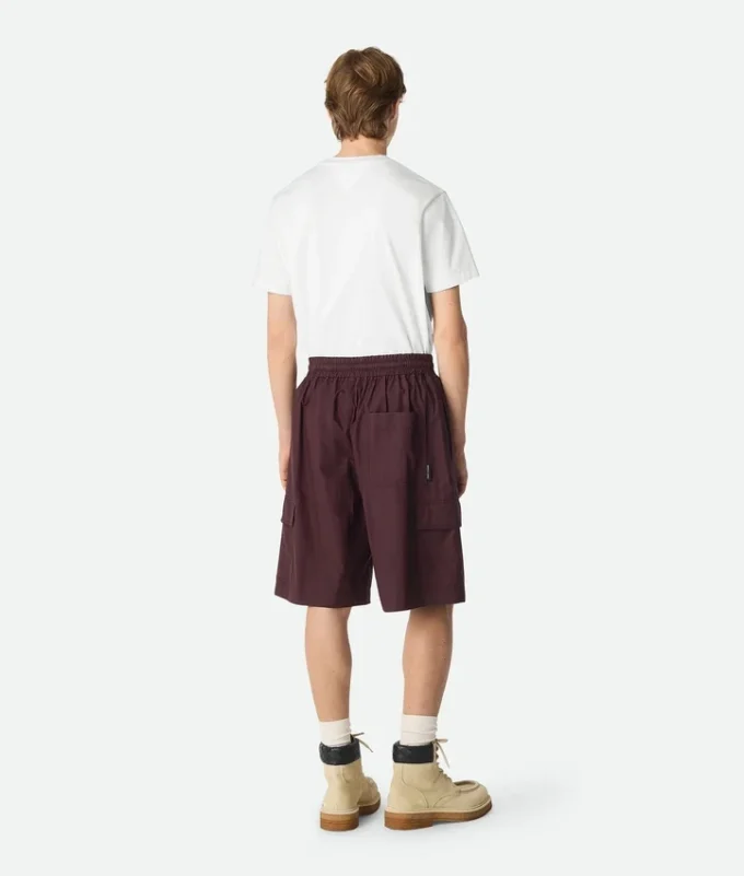 Cargo-Shorts aus harzbeschichteter Baumwolle Cargo-Shorts aus harzbeschichteter Baumwolle