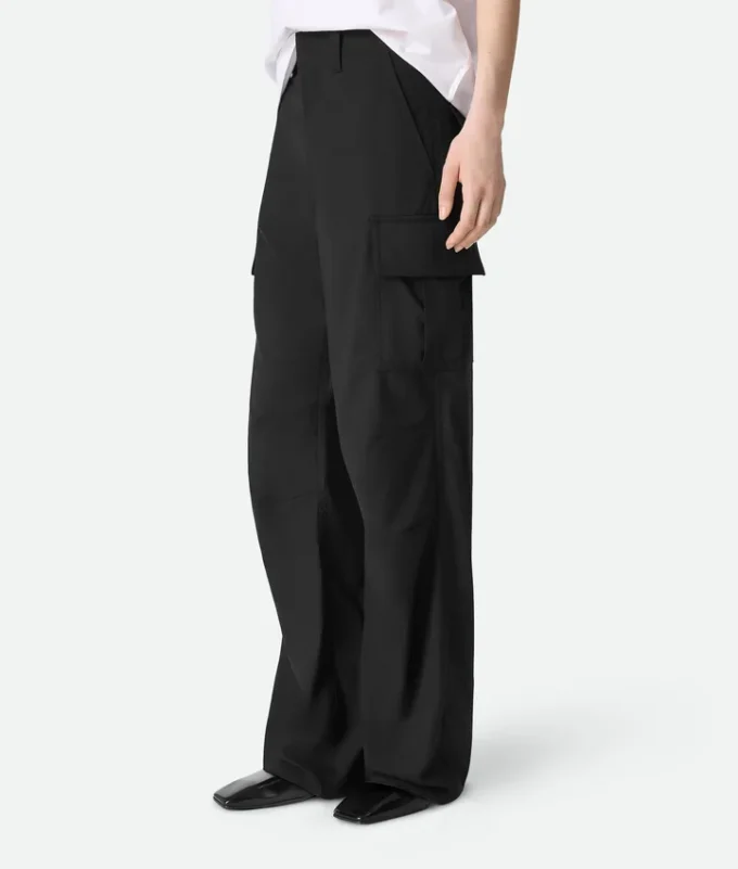 Cargohose aus feiner Wolle Cargohose aus feiner Wolle