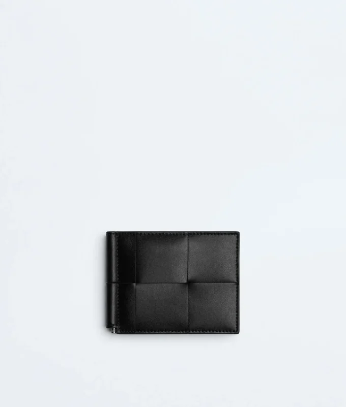 Cassette-Brieftasche mit Geldscheinklammer Cassette-Brieftasche mit Geldscheinklammer