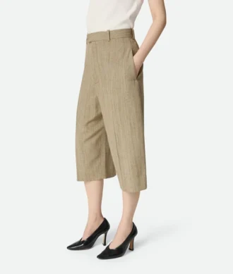Culotte aus Viskose und Seide Culotte aus Viskose und Seide