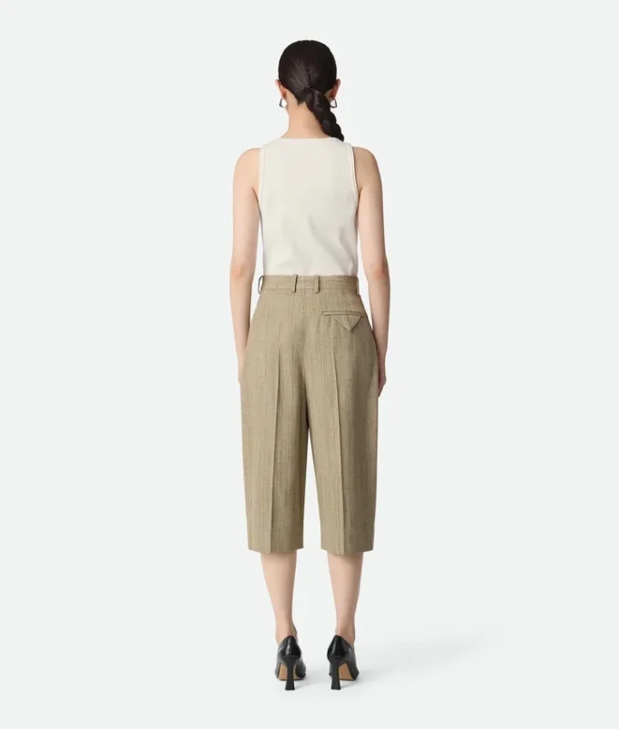 Culotte aus Viskose und Seide Culotte aus Viskose und Seide