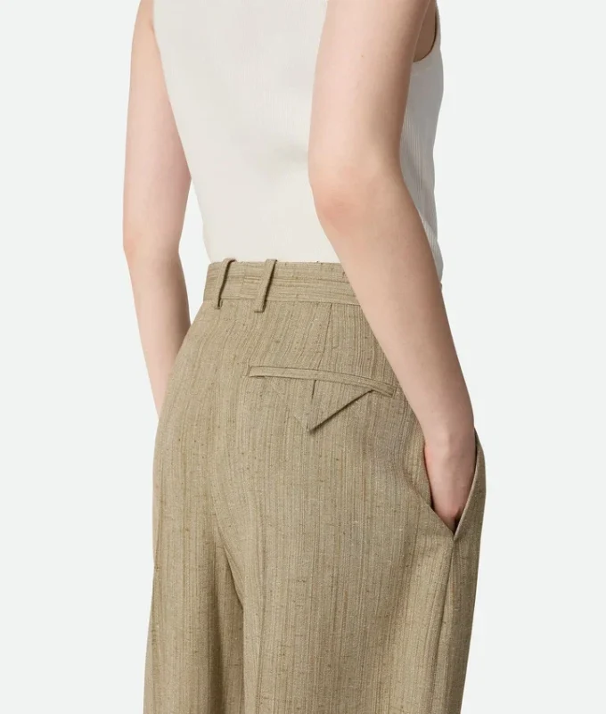 Culotte aus Viskose und Seide Culotte aus Viskose und Seide