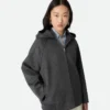 Doppelseitige Wollblouson Doppelseitige Wollblouson