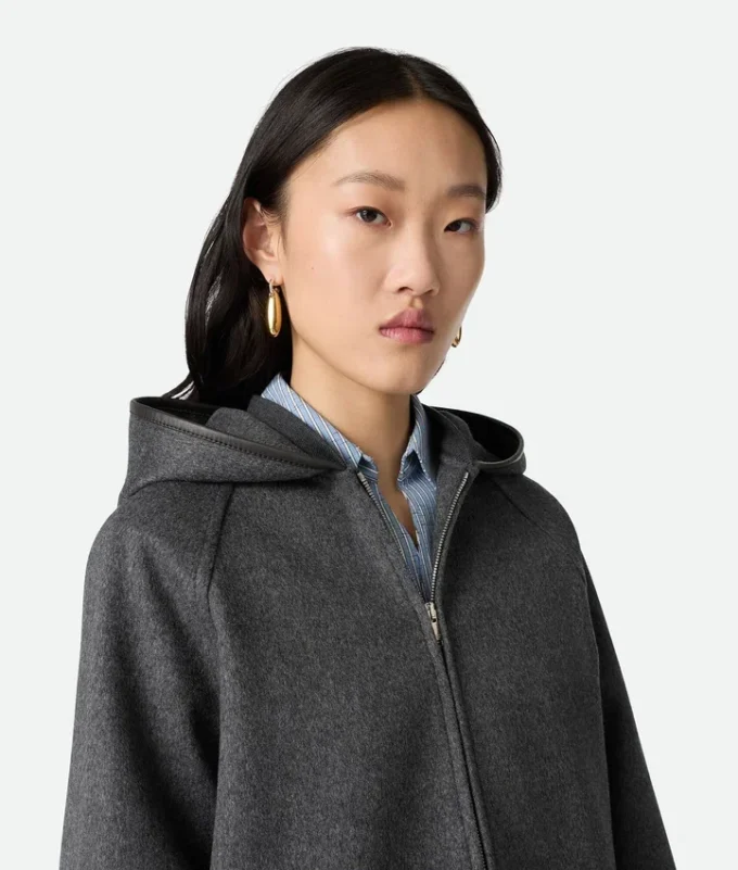 Doppelseitige Wollblouson Doppelseitige Wollblouson
