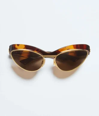 Duo Angle Cat-Eye-Sonnenbrille