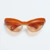 Duo Angle Cat-Eye-Sonnenbrille Duo Angle Cat-Eye-Sonnenbrille