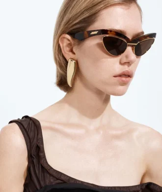 Duo Angle Cat-Eye-Sonnenbrille