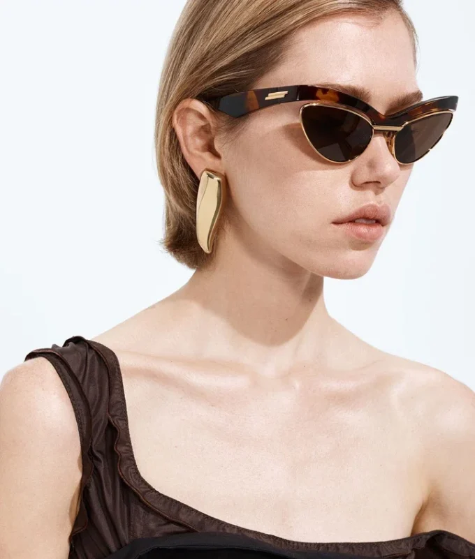 Duo Angle Cat-Eye-Sonnenbrille Duo Angle Cat-Eye-Sonnenbrille