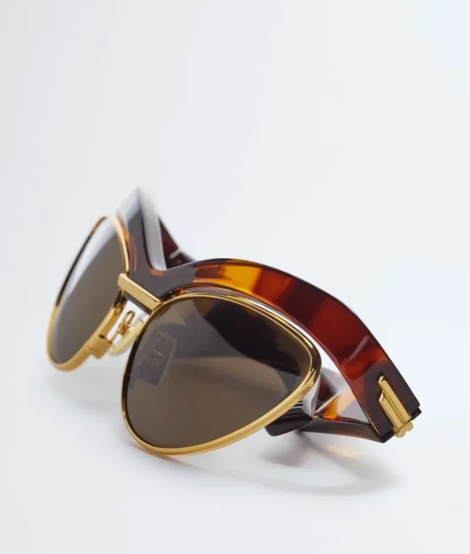 Duo Angle Cat-Eye-Sonnenbrille Duo Angle Cat-Eye-Sonnenbrille